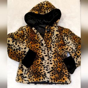#42-Reversible leopard coat